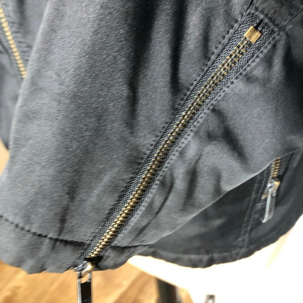 Kenneth Cole Reaction Black Moto Jacket Waterproof XL - Picture 5 of 12